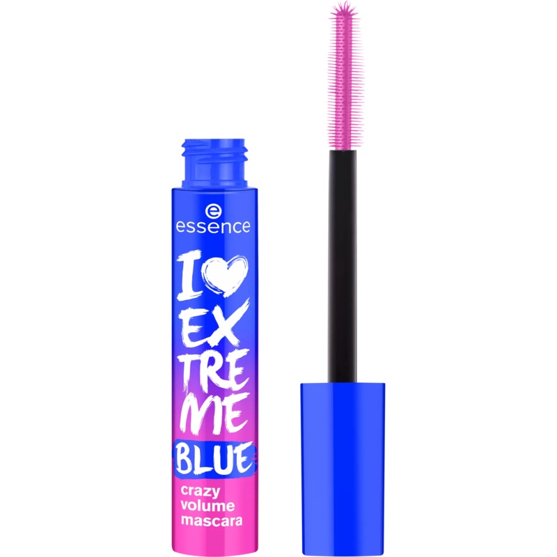 essence I LOVE EXTREME BLUE crazy volume mascara