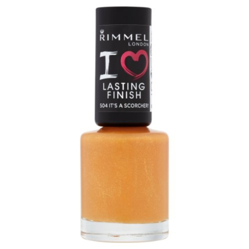 Rimmel Lasting Finish Nail Polish It’s a Scorcher