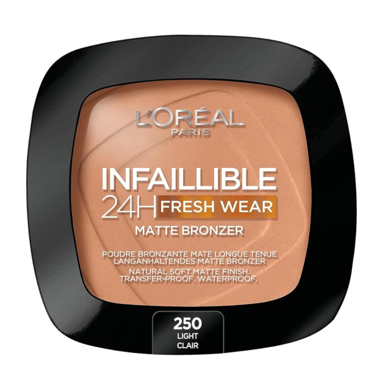 L’Oreal Infaillible 24HR Fresh Wear Matte Bronzer 250 Light Clair