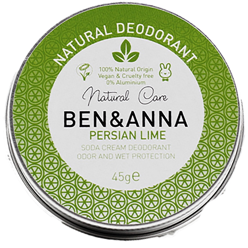 Natural Soda Cream Deodorant Tin | Persian Lime