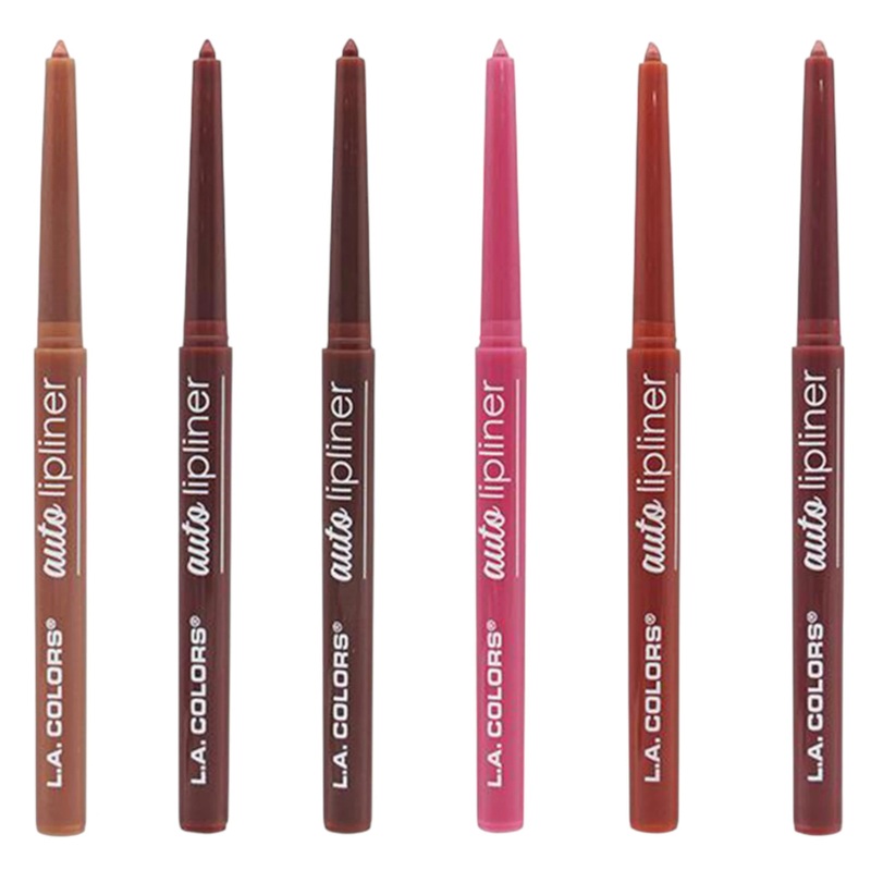 L.A. Colors Auto Lipliner Assorted – Wholesale Pack 18 Units (CAL561-566)