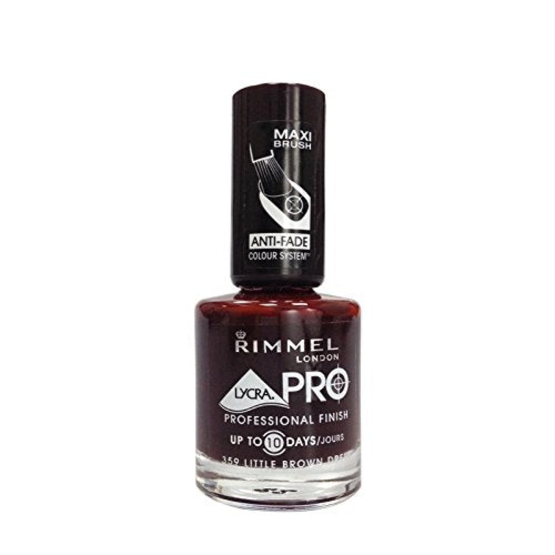 Rimmel Salon Pro Nail Polish Little Brown Dress 359