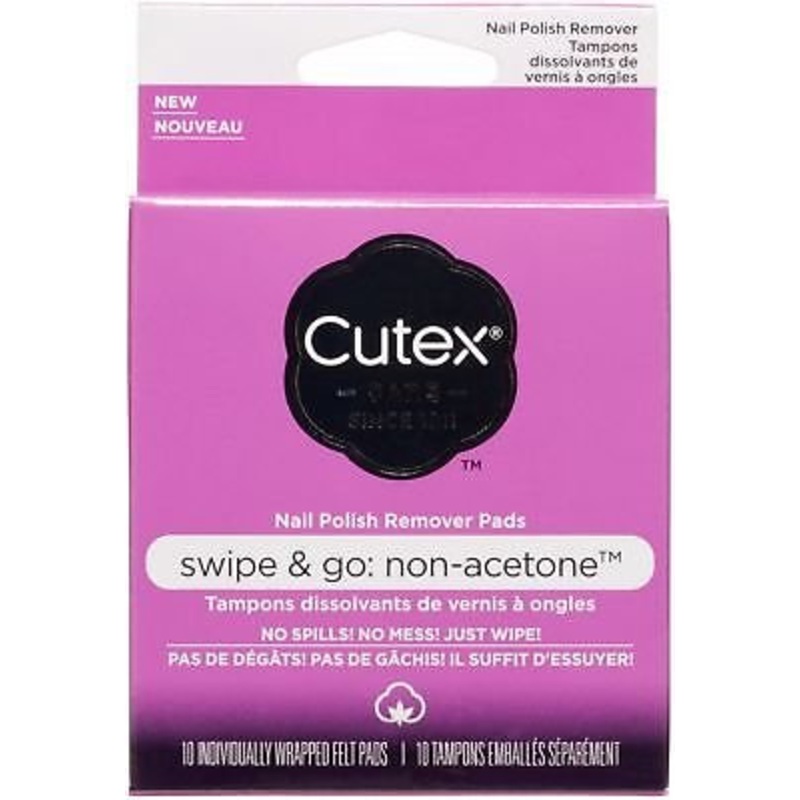 Cutex Non Acetone Remover Pads
