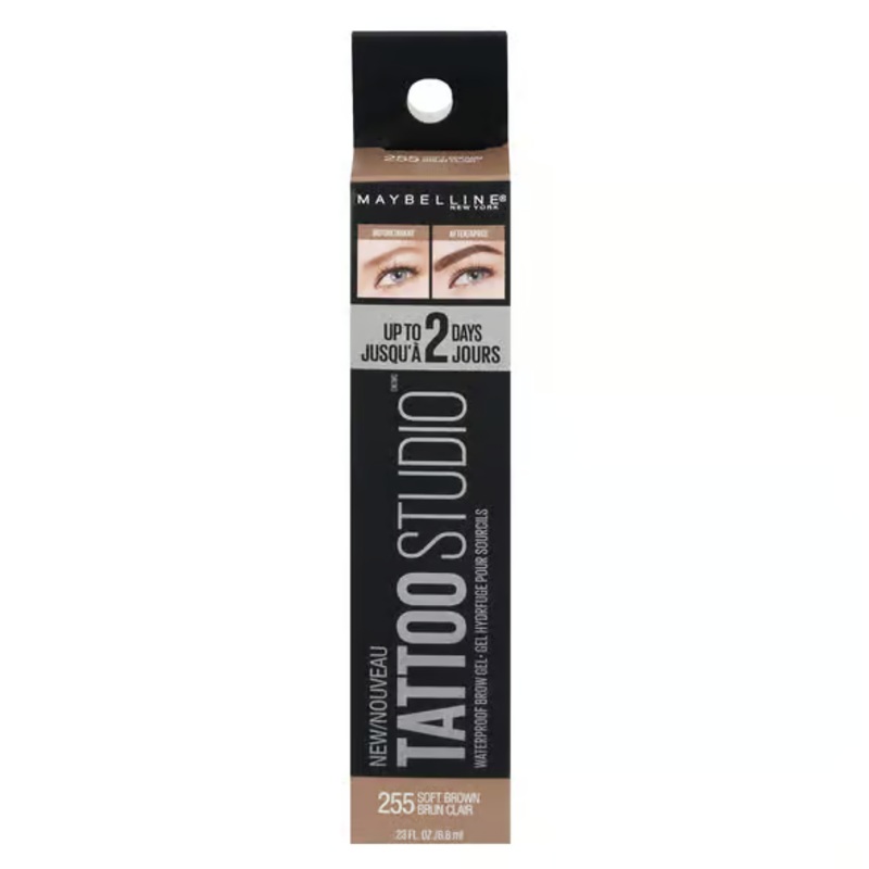 Maybelline Tattoo Brow Waterproof Gel 255 Soft Brown