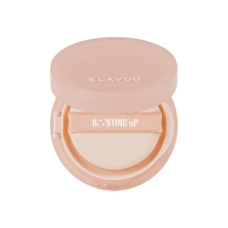 KLAVUU Actress Backstage Boosting Cushion Fixing 12g 3 colors 19 Pale Ivory
