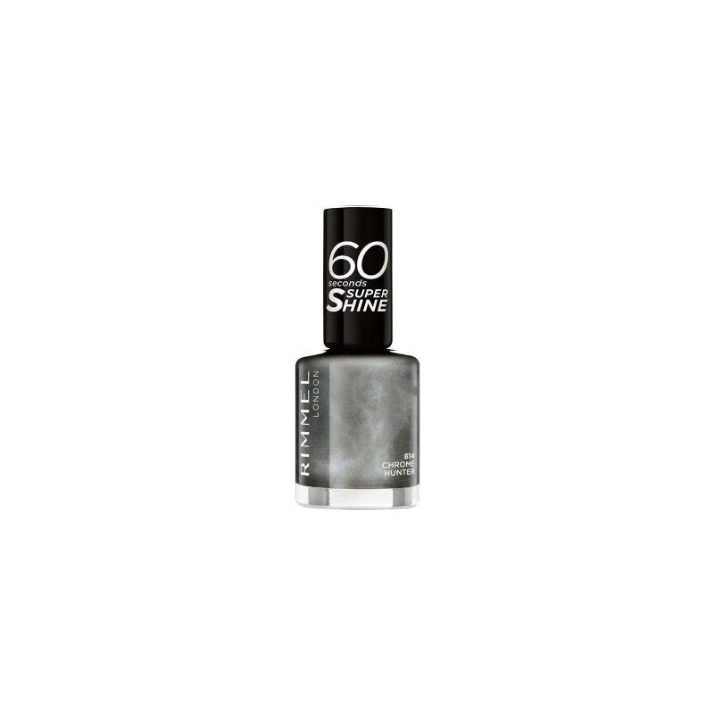 Rimmel London 60 Seconds Super Shine Nail Polish 814 Chrome Hunter