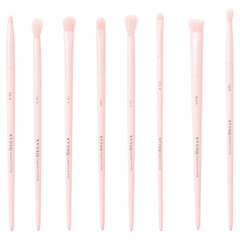 Beauty Creations Vegan Brush Small Assorted – Wholesale 16 Units (BCVB13-22)