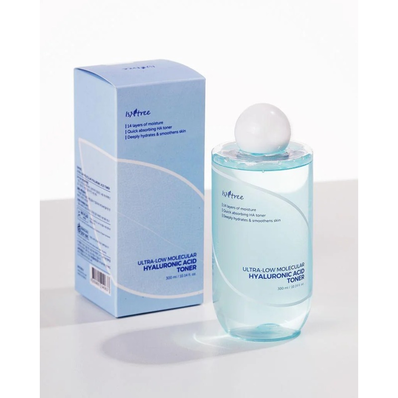 ISNTREE Ultra Molecular Hyaluronic Acid Toner 300ml