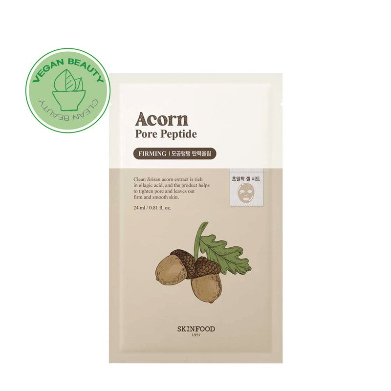 SKINFOOD Acorn Pore Peptide Mask 24ml