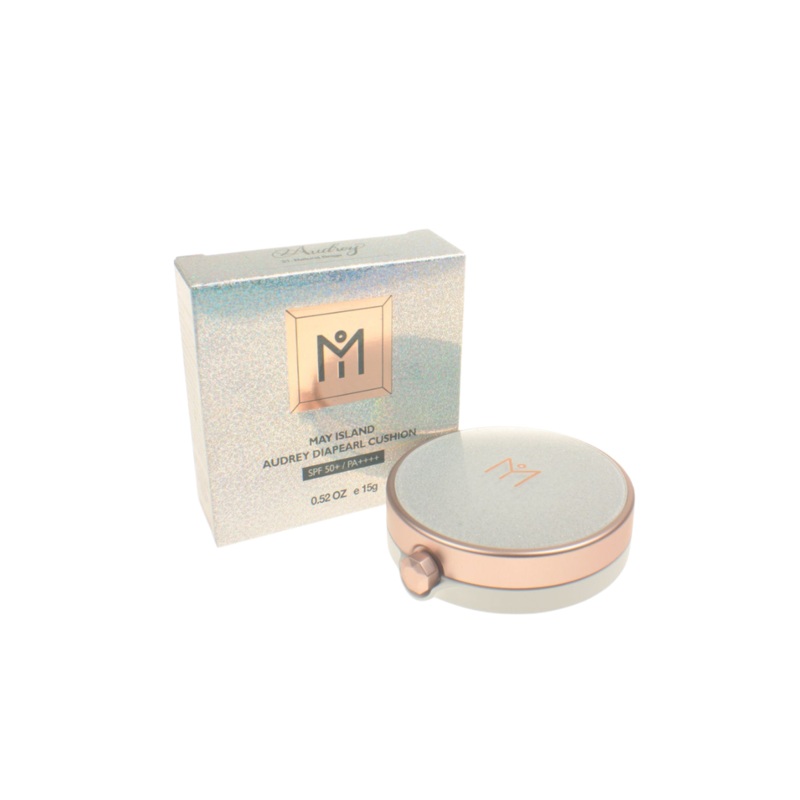 MAY ISLAND Audrey Diapearl Cushion SPF50+ PA++++ 15g Light Beige