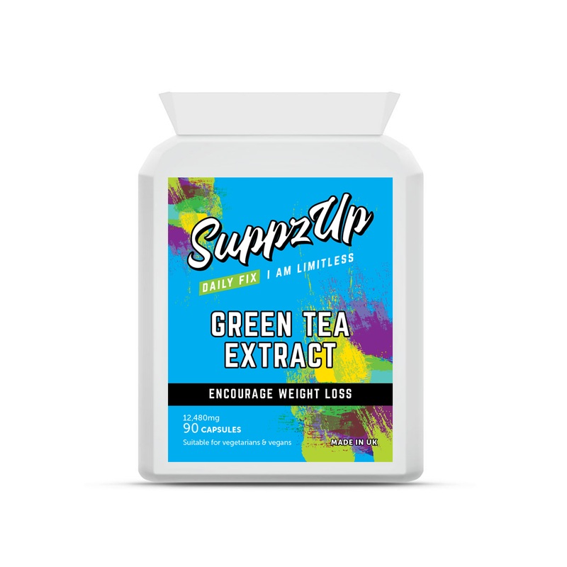 SUPPZUP – GREEN TEA 30:1 EXTRACT 12,480MG 90 CAPSULES