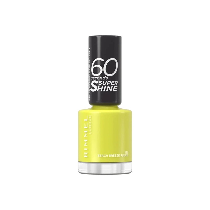 Rimmel 60 Seconds Super Shine Nail Polish 155 Beach Breeze Please