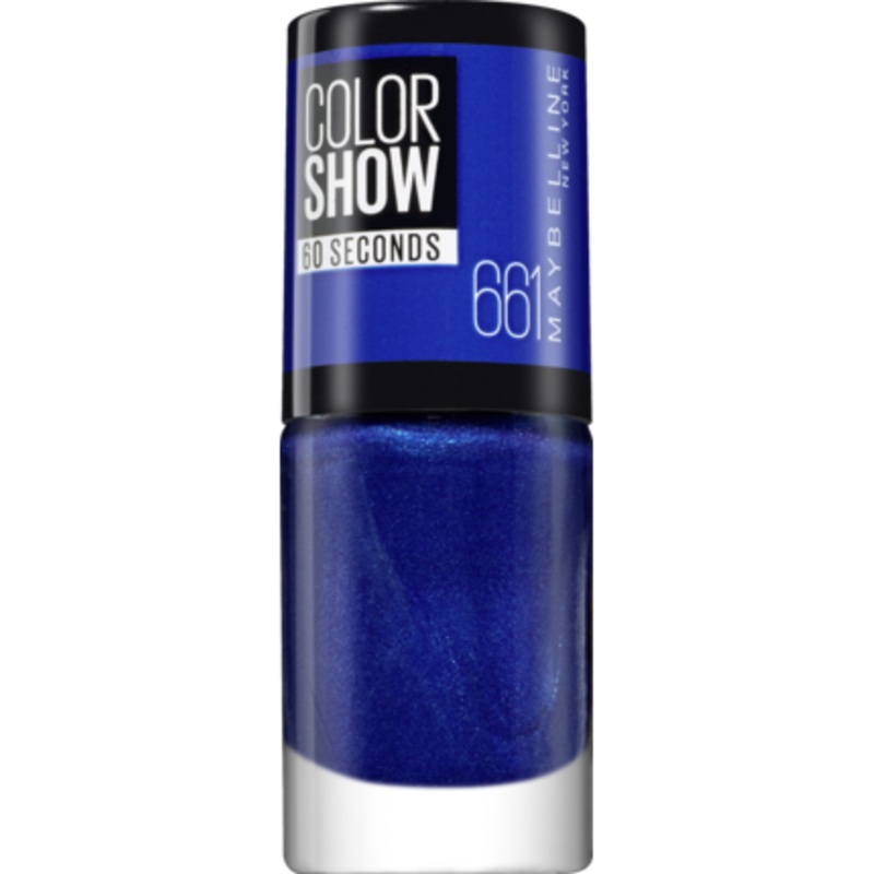 Maybelline Color Show 60 Seconds Nail Polish 661 Ocean Blue