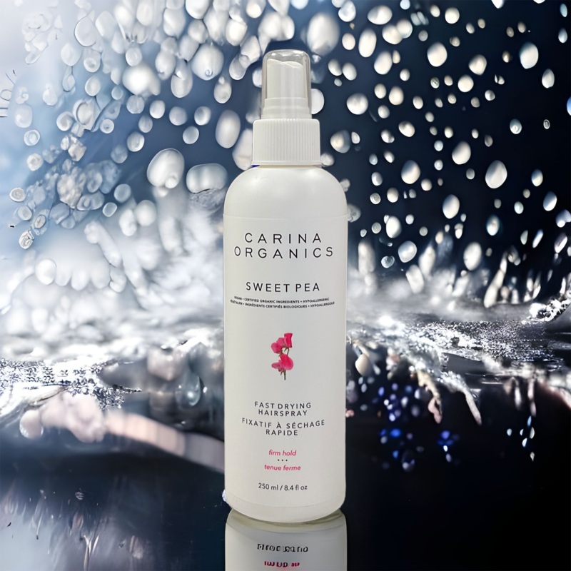 Sweet Pea Fast Drying Hair Spray 250ml – Carina Organics