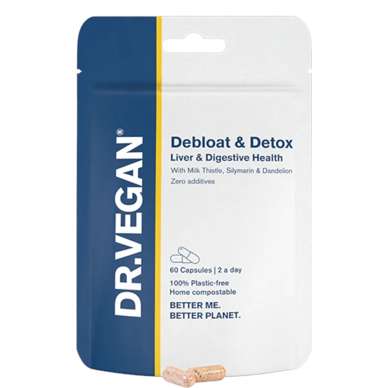 DR.VEGAN Debloat & Detox Digestion & Liver Health – 60 capsules