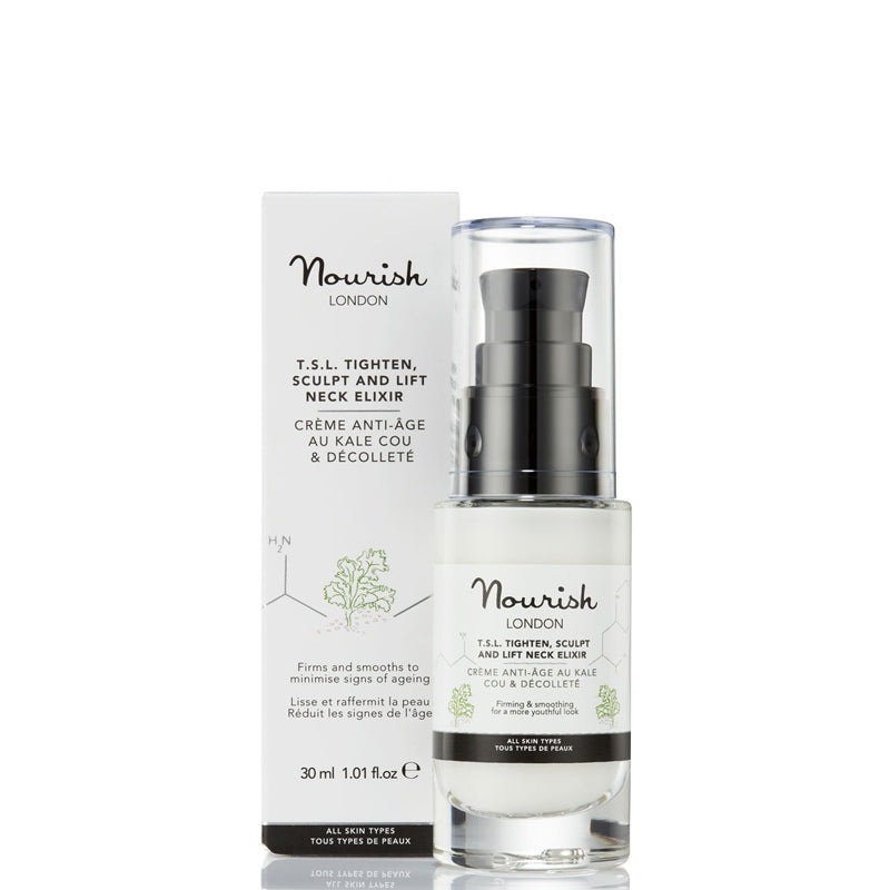 Nourish London T.S.L. Tighten, Sculpt and Lift Neck Elixir 30ml