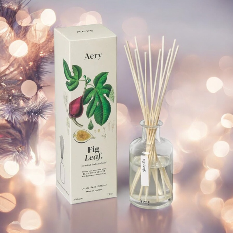 Fig Leaf Reed Diffuser – Black Fig