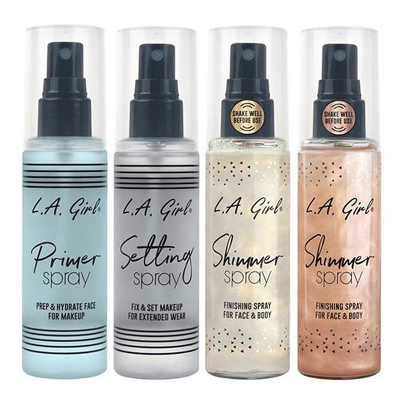 L.A. Girl Prime Set & Shimmer Spray Assorted – Wholesale 12 Units (GFSASS)