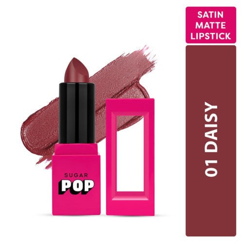Satin Matte Lipstick 01 Daisy