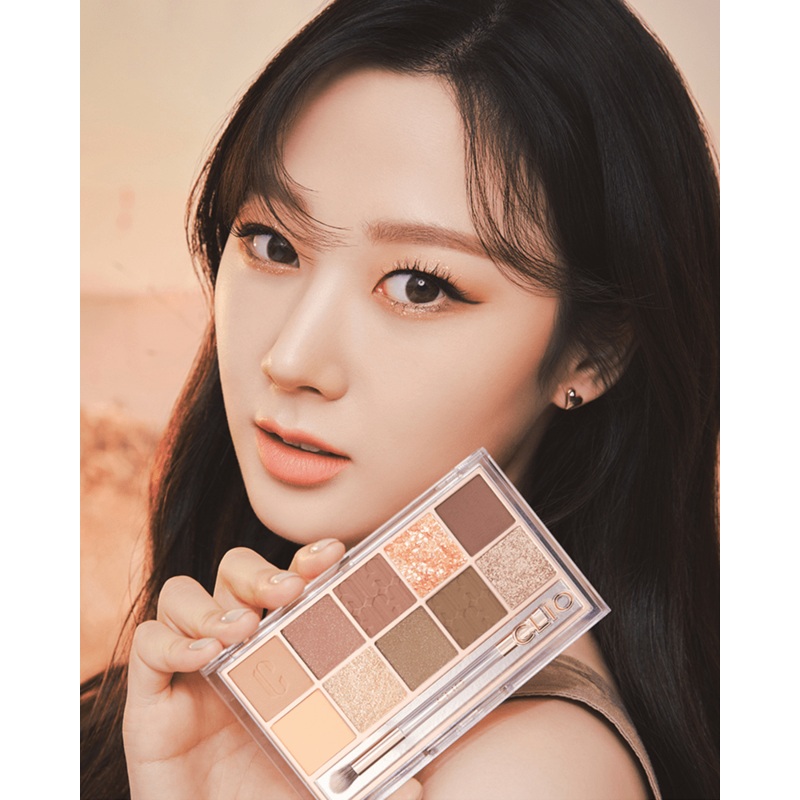 CLIO x AESPA Pro Eye Palette #12 Autumn Breeze in Seoul Forest