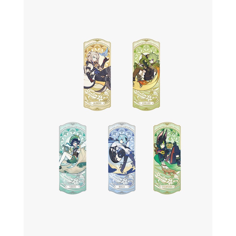 Genshin Impact Windblume’s Breath Series Collectible Card Albedo