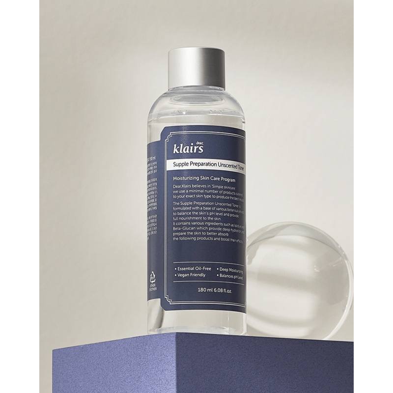 Klairs Supple Preparation Unscented Toner