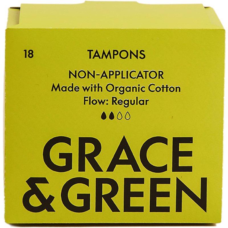 Organic Cotton Non-applicator Tampons | Regular
