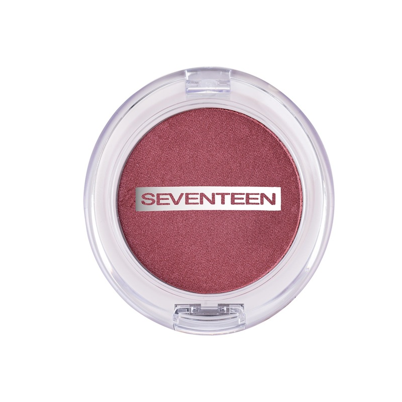 Seventeen Silky Blusher No 37 – Festive Plum