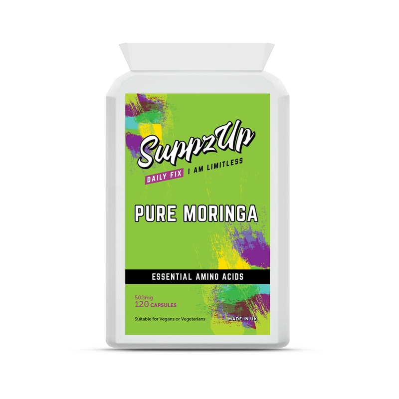 SuppzUp Moringa 500mg – 120 Capsules