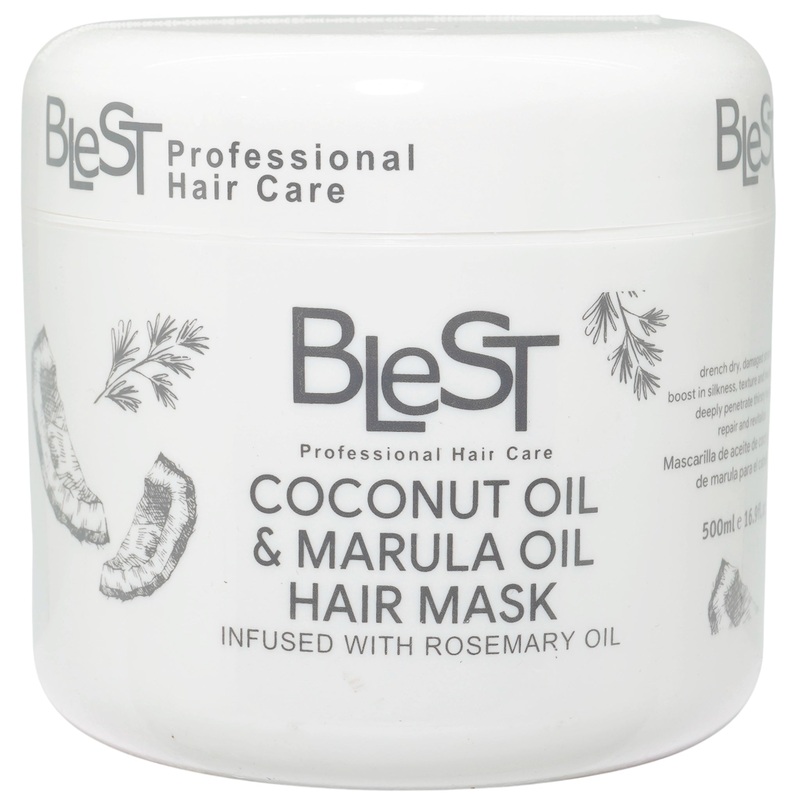Blest Coconut Oil & Marula Oil Hair Mask – Wholesale 6 Units (BH719)