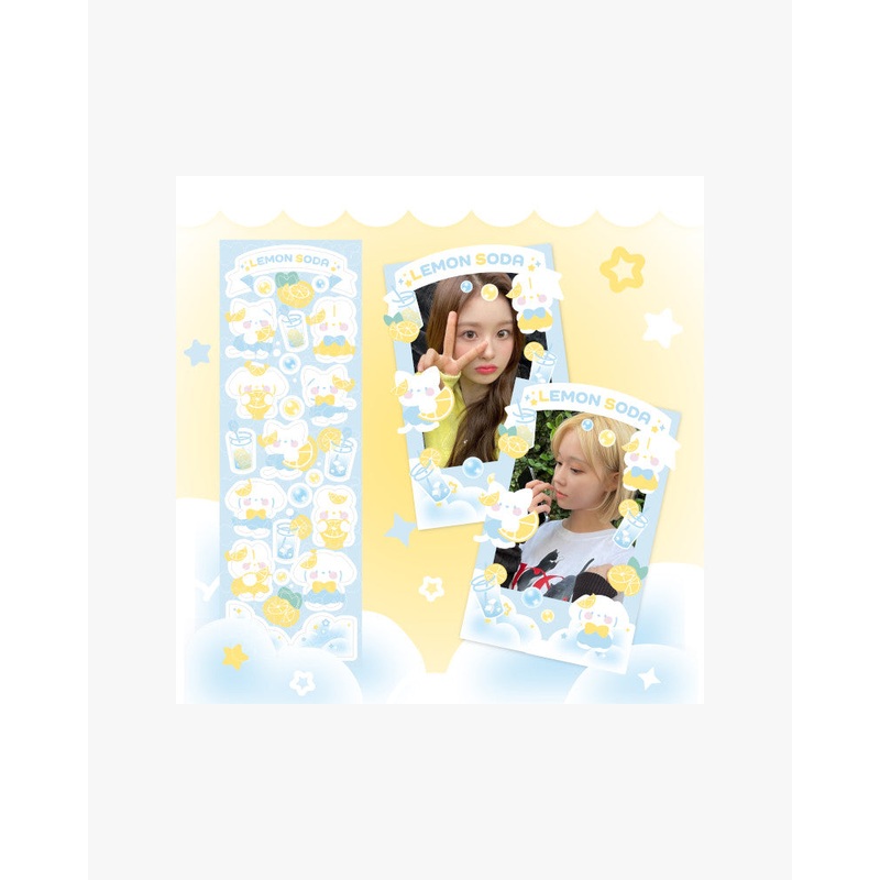 mallangcloud Lemon Soda Sticker Sheet