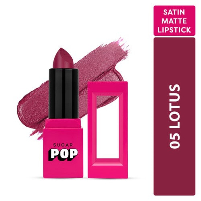 SUGAR POP Satin Matte Lipstick – 05 Lotus