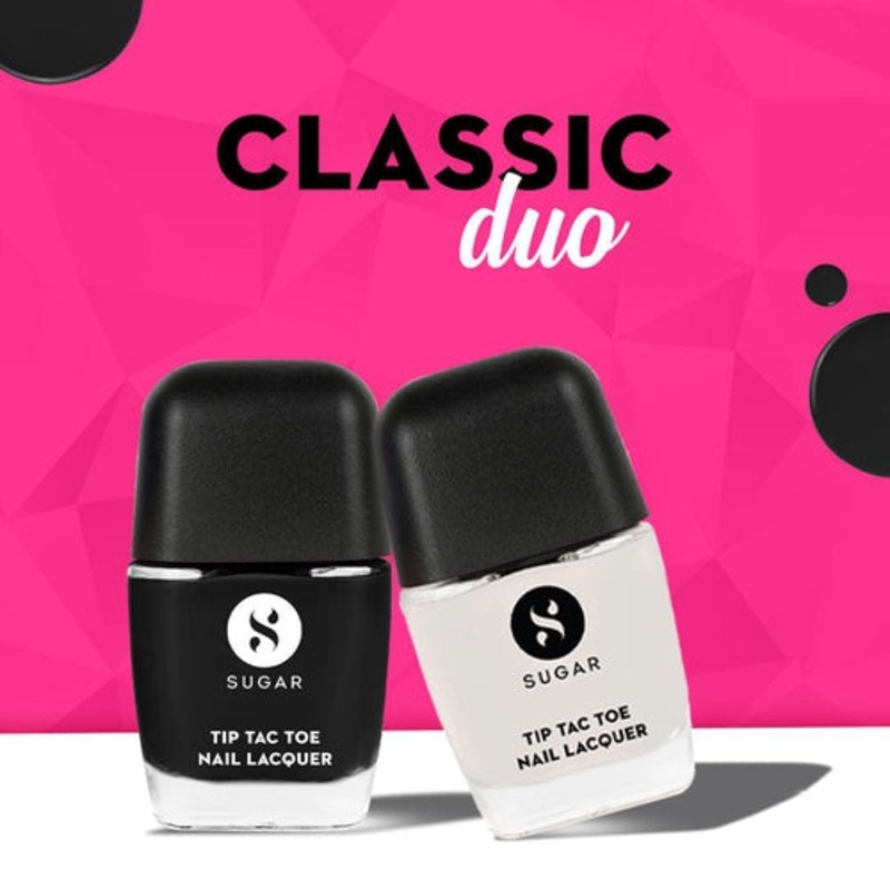 Tip Tac Toe Nail Lacquer – Classic Duo