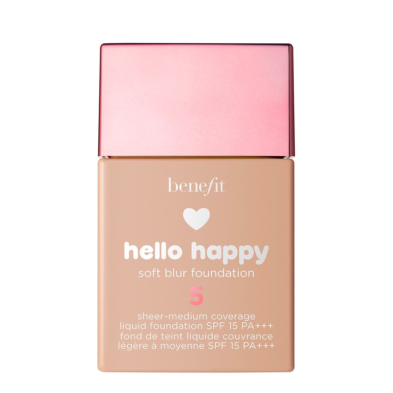 Benefit Hello Happy SPF15 Soft Blur Liquid Foundation 30ml Shade 5