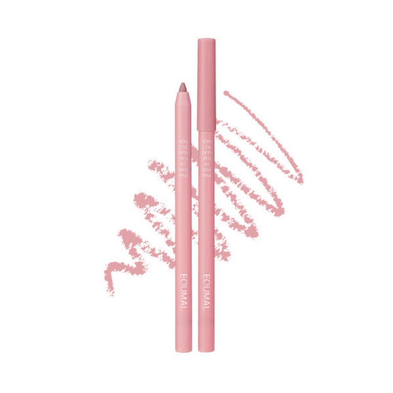 EQUMAL Non-Section Deeptail Lip Pencil 0.4g #01 Feathery Pink