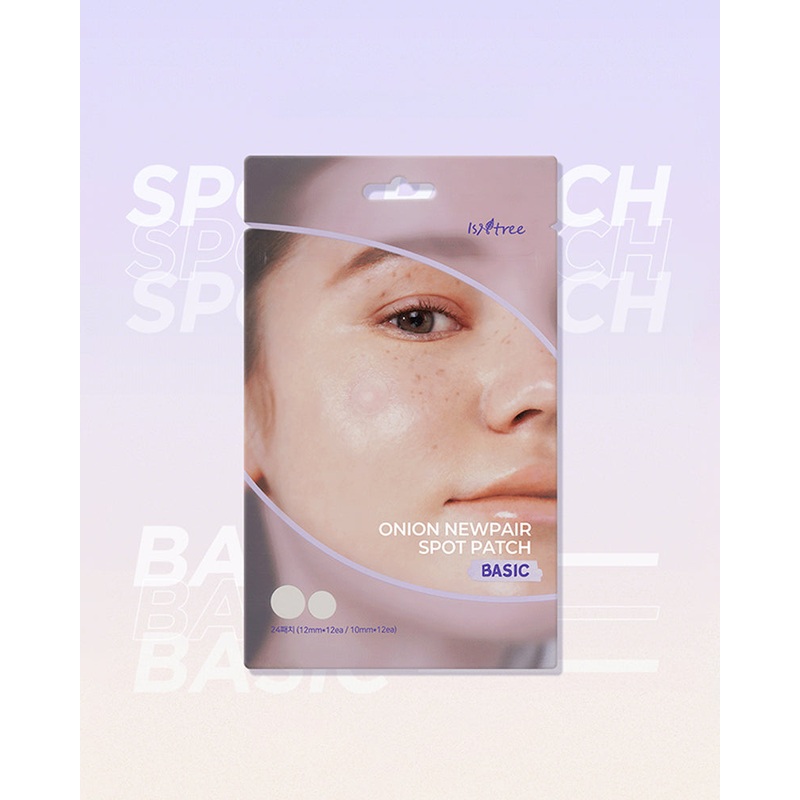 ISNTREE Onion Newpair Spot Patch Basic (24 Patches)