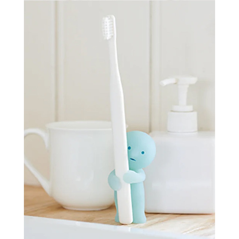 Smiski Toothbrush Stand: Holding