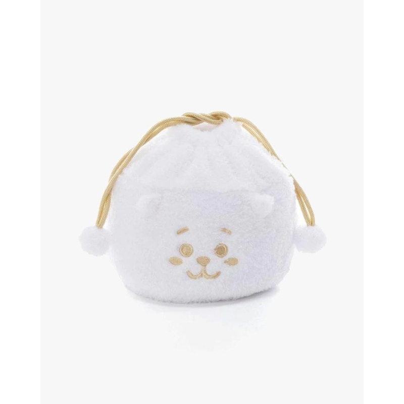BT21 RJ Twinkle Edition Plush Drawstring Pouch