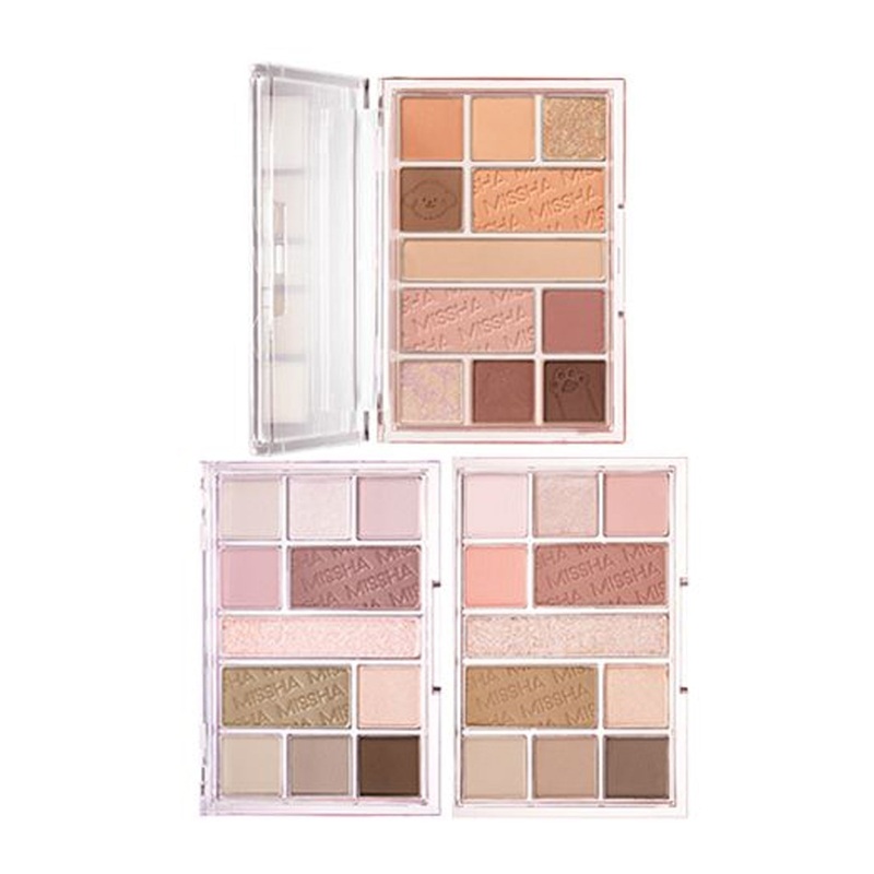 MISSHA Mood Moment Palette 2 colors 01 Rosy Rooftop