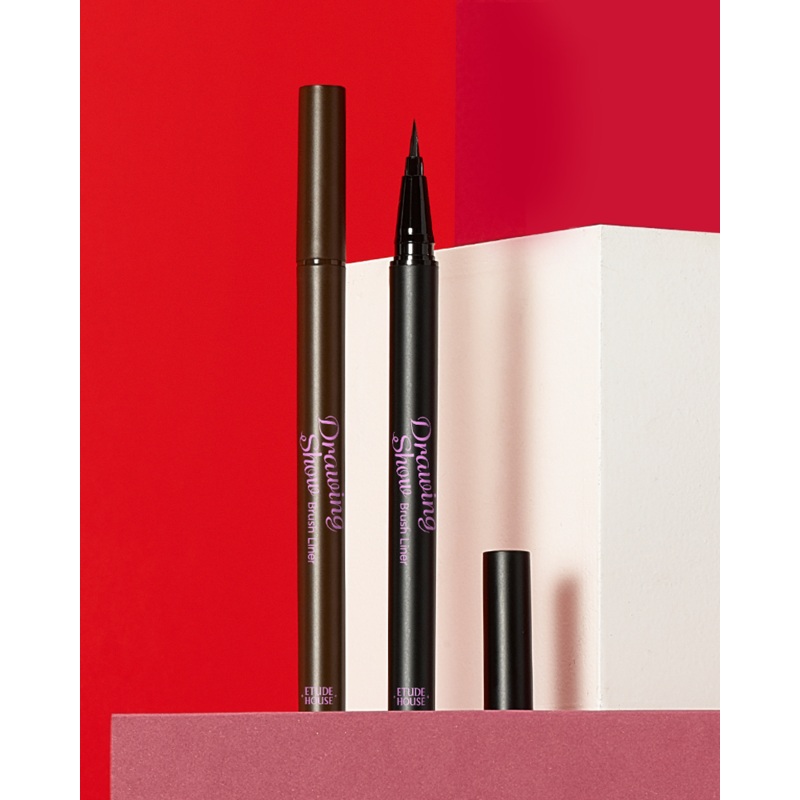 Etude Drawing Show Brush Liner #BK801 Black