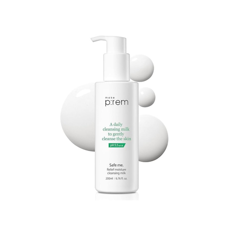 make p:rem Safe Me Relief Moisture Cleansing Milk 200ml
