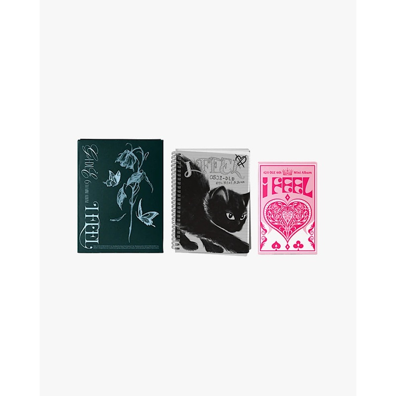 (G)I-DLE – I FEEL (6th MINI ALBUM) (3 Versions) CAT VER.