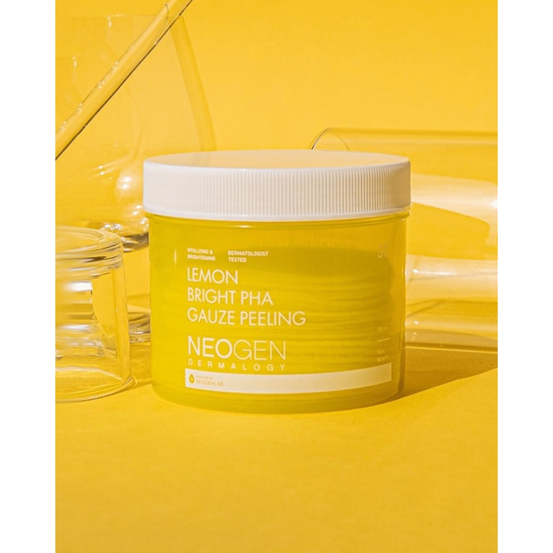 NEOGEN Lemon Bright PHA Gauze Peeling Pads
