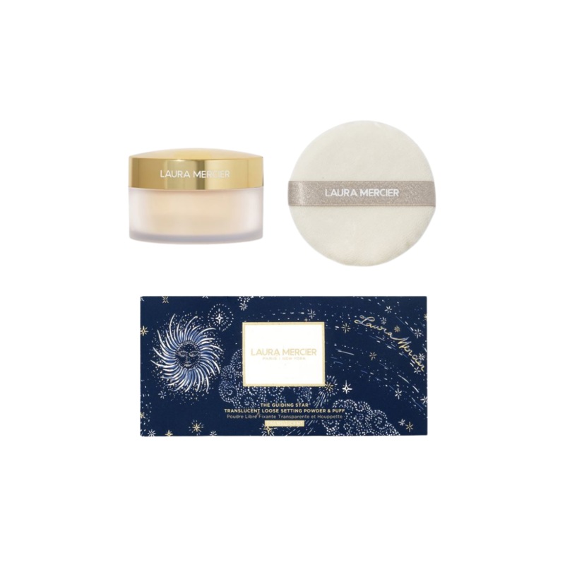 The Guiding Star Translucent Lose Setting Powder + Puff Translucent Honey