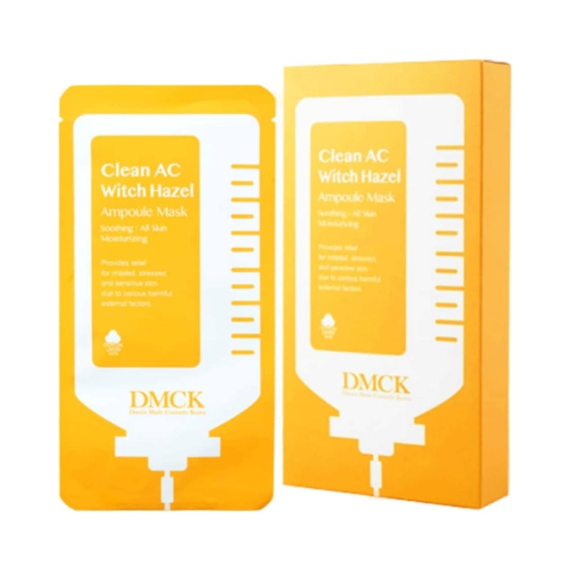 DMCK Clean Ac Witch Hazel Ampoule Mask 10ea