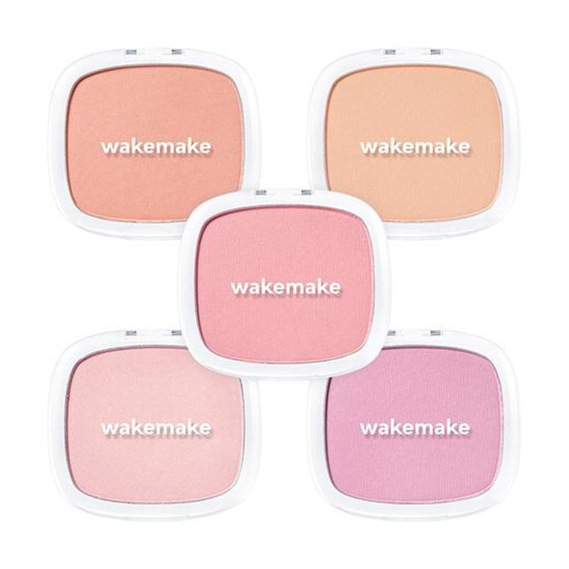 WAKEMAKE Sheer Breeze Blusher 5g 5 Colors 01 Milky Apricot