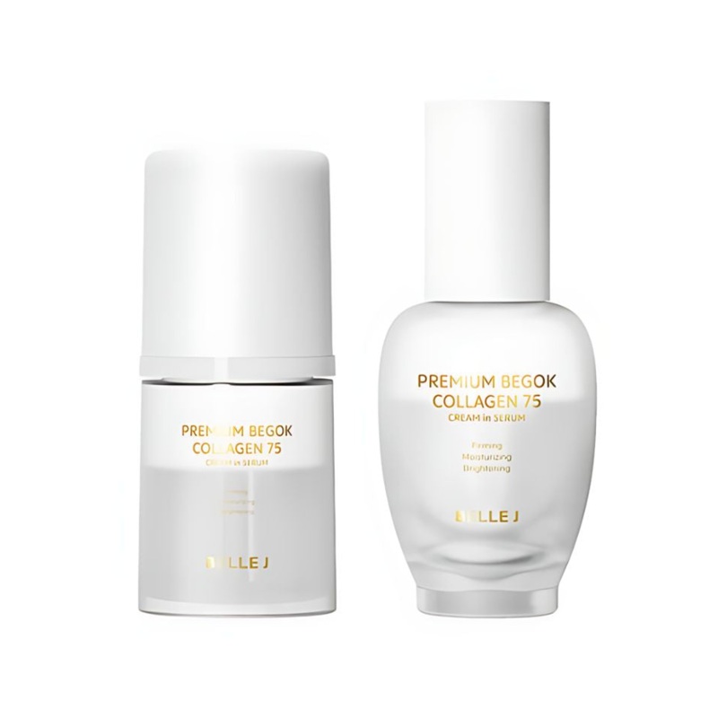 BELLE J Premium Begok Collagen 75 Cream in Serum 50ml (2 Types) #Serum Type