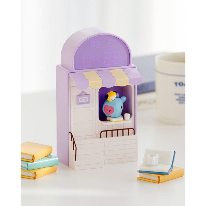 BT21 MANG BABY MY LITTLE BUDDY LED Digital Cafe Clock