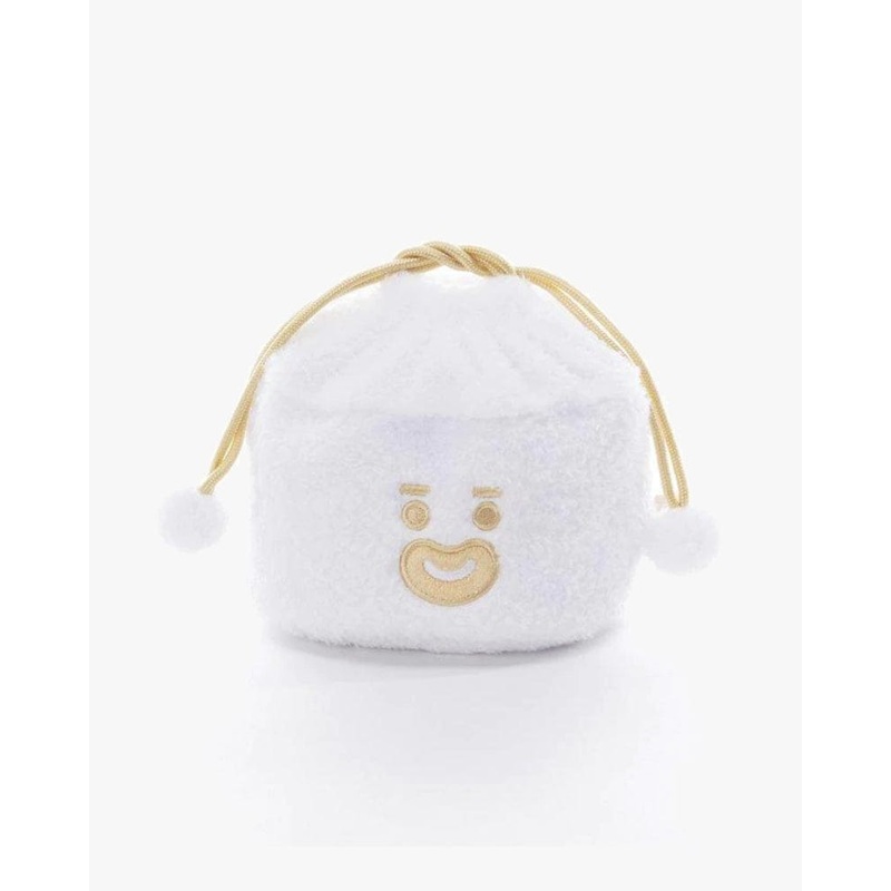 BT21 TATA Twinkle Edition Plush Drawstring Pouch