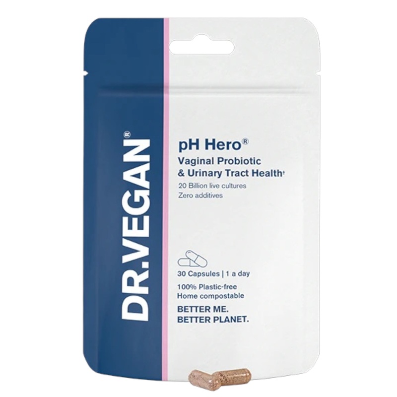DR.VEGAN pH Hero Vaginal Probiotic & UTI support – 30 capsules